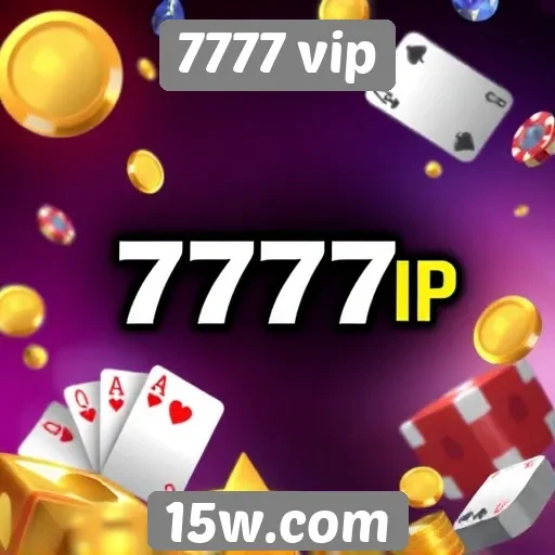 Variedade de jogos disponíveis no 7777 vip